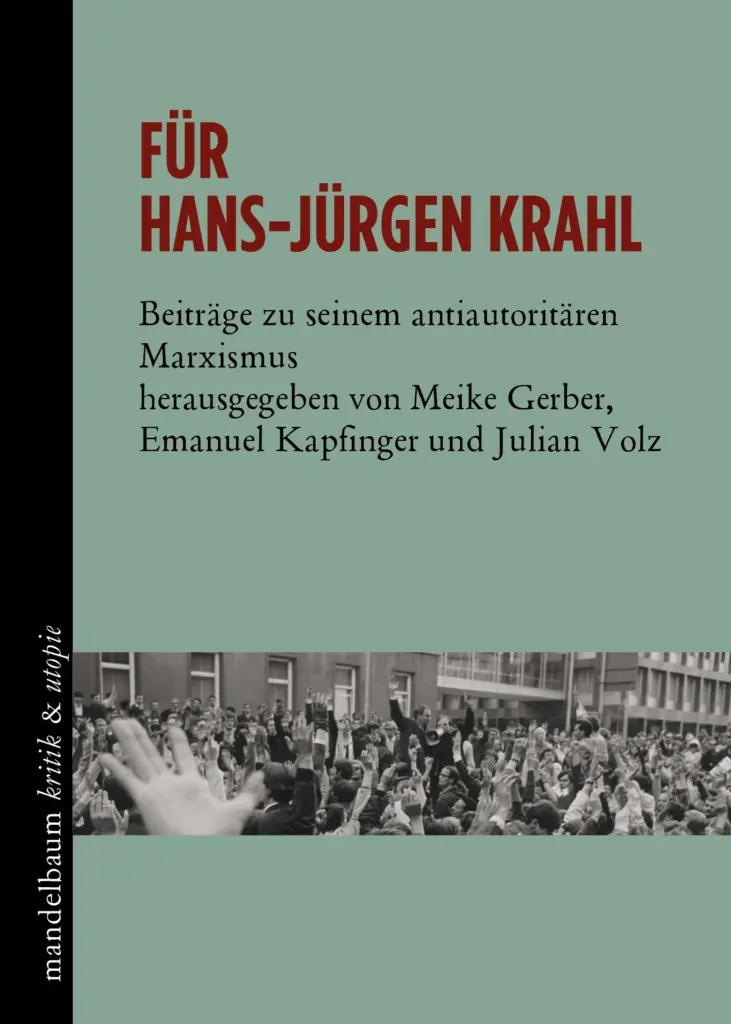 Cover des Sammelbandes Für Hans-Jürgen Krahl