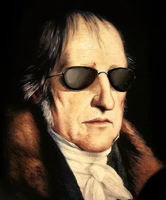 Hegel mit Sonnenbrille